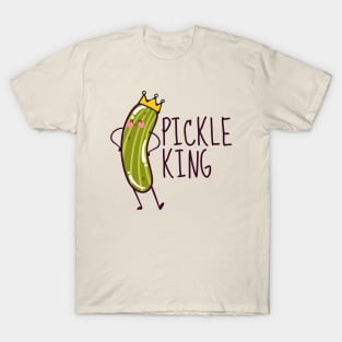 Pickle King Funny T-Shirt